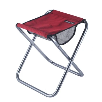 

Folding Fishing Mini Stool Camping Picnic Chair Portable Aluminum Lightweight