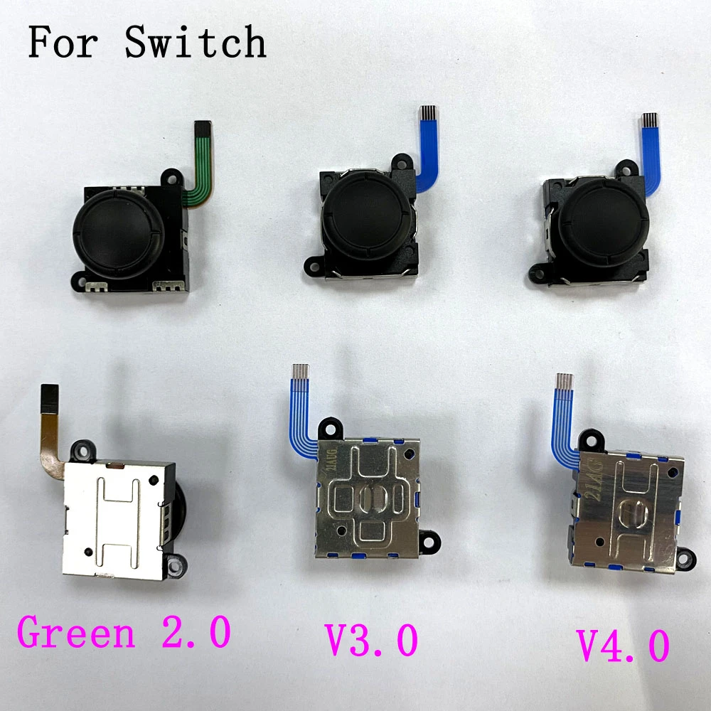 200Pcs Replacement 3D Analog Joystick Thumb Stick Sensor Module For Nintend Switch NS Joycon Controller for Switch Lite