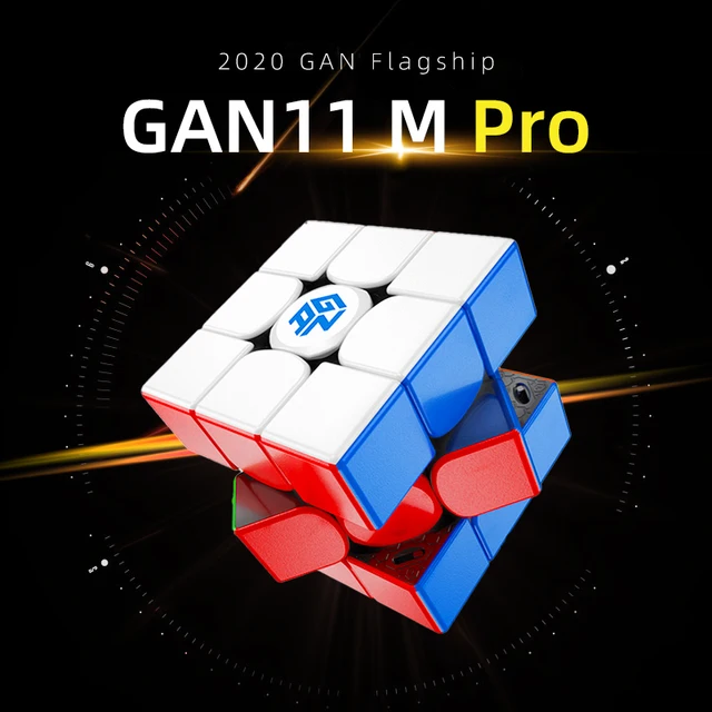 GAN 11 M Pro 3x3x3 Magnetic Magic Speed GANS Cube Professional Magnets Puzzle Cubes GAN11M Toys For Children Kids GAN11 M Pro 2