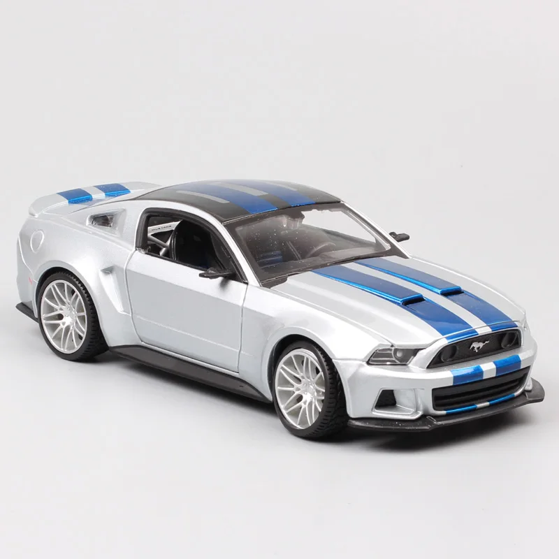 Модель автомобиля Ford Mustang GT модель машины Shelby GT500 литой автомобиль игрушки для игр