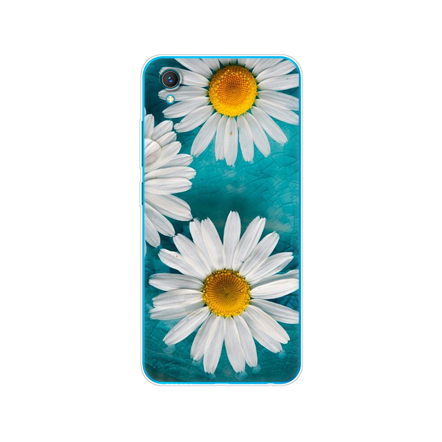 Vivo Y1s Cases Soft Silicon TPU Back Cover Phone Case For VIVO Y1S Y 1s Y1 s VivoY1s 2020 Case 6.22 inch Coque Shell flower