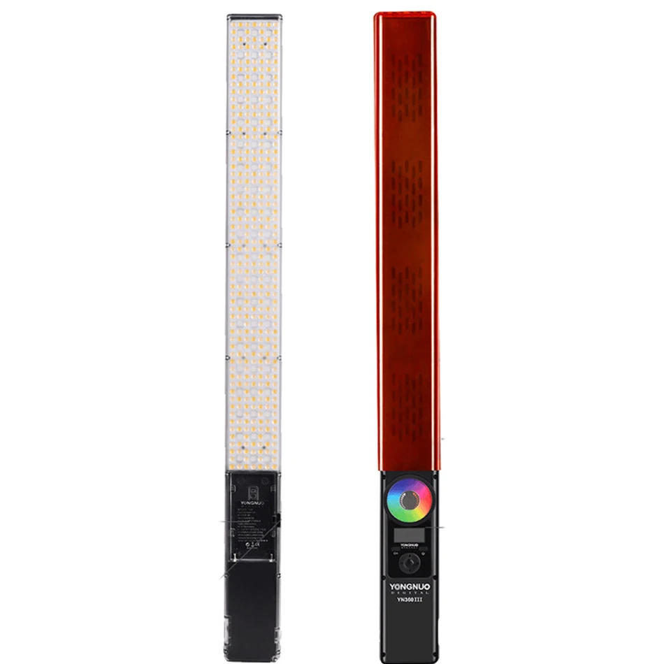 

YONGNUO YN360III High Quality Photo Studio Photography Lights RGB Handheld LED Video Light 3200k to 5500k LED Light Stick