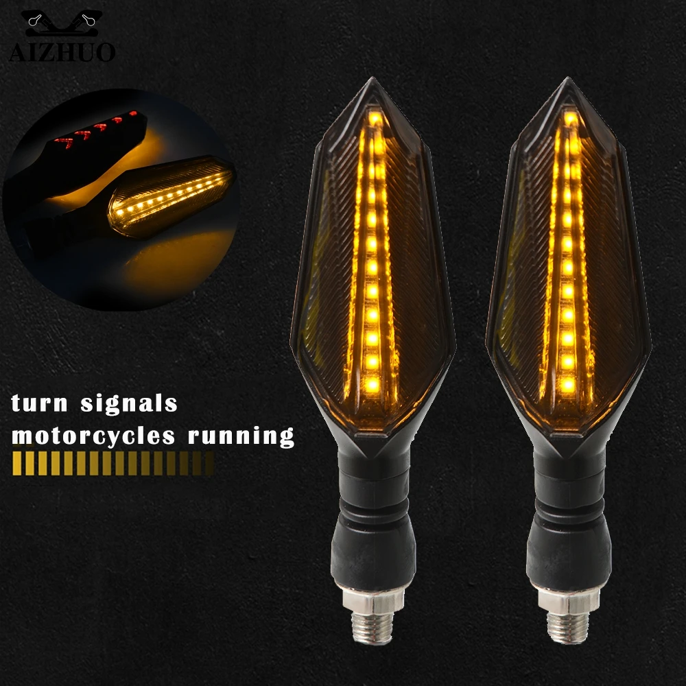 

Motorcycle LED Turn Signal Light Indicators Amber Blinker Light Flashers Lighting FOR HONDA CBR900RR CBR650F/CB650F VFR 750 800