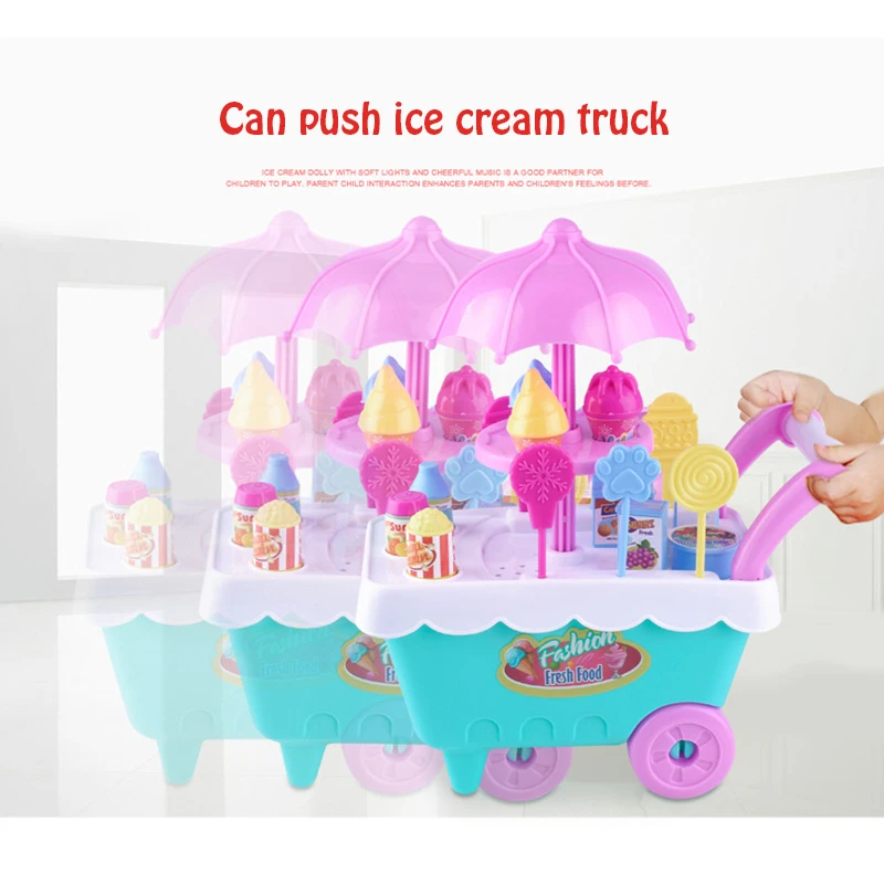 Мини игрушка тележка детская игрушечная Конфета красочная леденец с сок напиток