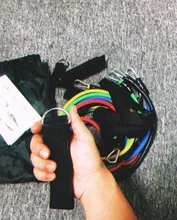 Juego de bandas de resistencia para musculación, equipo de gimnasio en casa, entrenamiento de pesas profesional, bandas de goma elásticas, expansor de entrenamiento