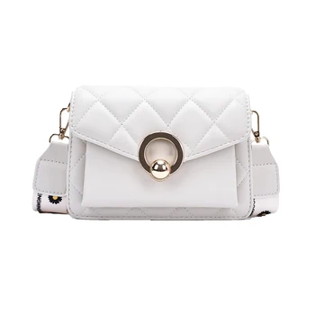 

High quality PU leather women's Square Shoulder Messenger Bag bolsos para mujer bags for women 2020 purses and handbags bolsos