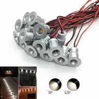1W IP65 Mini LED Spotlight 12V Dimmable Ambient Downlight Focos Spot Lamp for KTV Party Ceiling Stairs Walkway Cabinet Lighting 1