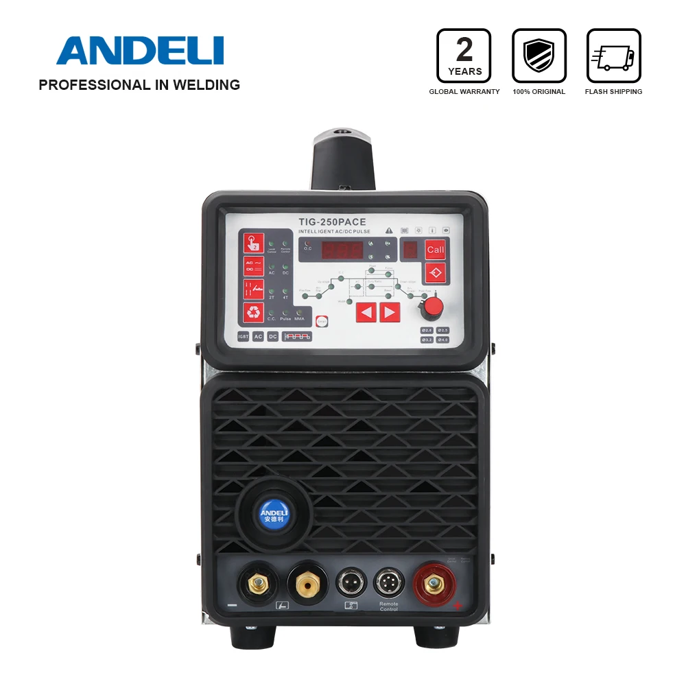 ANDELI TIG 250PACE цифровой инвертор переменного тока постоянного металлический