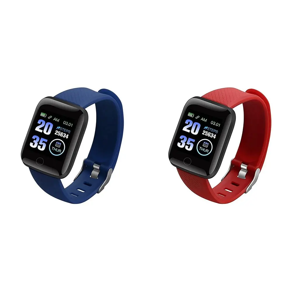  116Plus Color Screen Smart Bracelet D13 Real-Time Heart Rate 1.3 Inch Sleep Ip67 Waterproof Gift Br