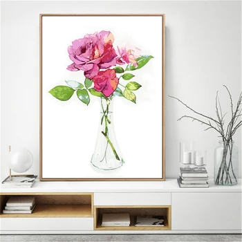 

Flower Branch DIY oil Painting By Numbers Kit acrylic paint by numbers art work diy Paintings art on canvas