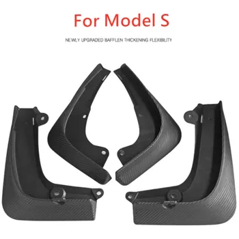 

4x Car Mud Flaps Splash Guards Fender Mudguard for Tesla Model s 2019