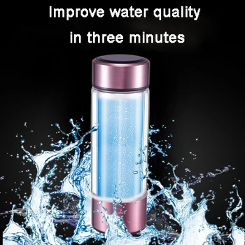 

SPE Ionic Membrane Hydrogen Water Generator USB Charge Hydrogen and oxygen Separation Water Ionizer Healthy Energy Bottle