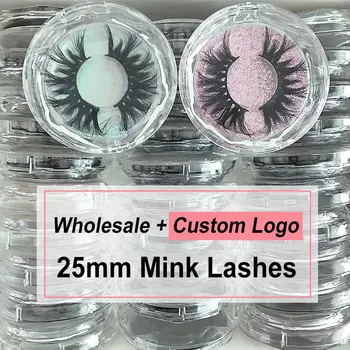

I Am Beauty False Lashes 30 Pairs Mink Eyelashes Bulk 25mm Full Strip Luxury Eyelashes Make Up Beauty Long 3D Mink Lashes