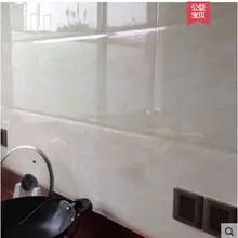 Кухня маслостойкие наклейки самоклеющиеся шкаф прозрачная пленка высокая температура пленка водонепроницаемый