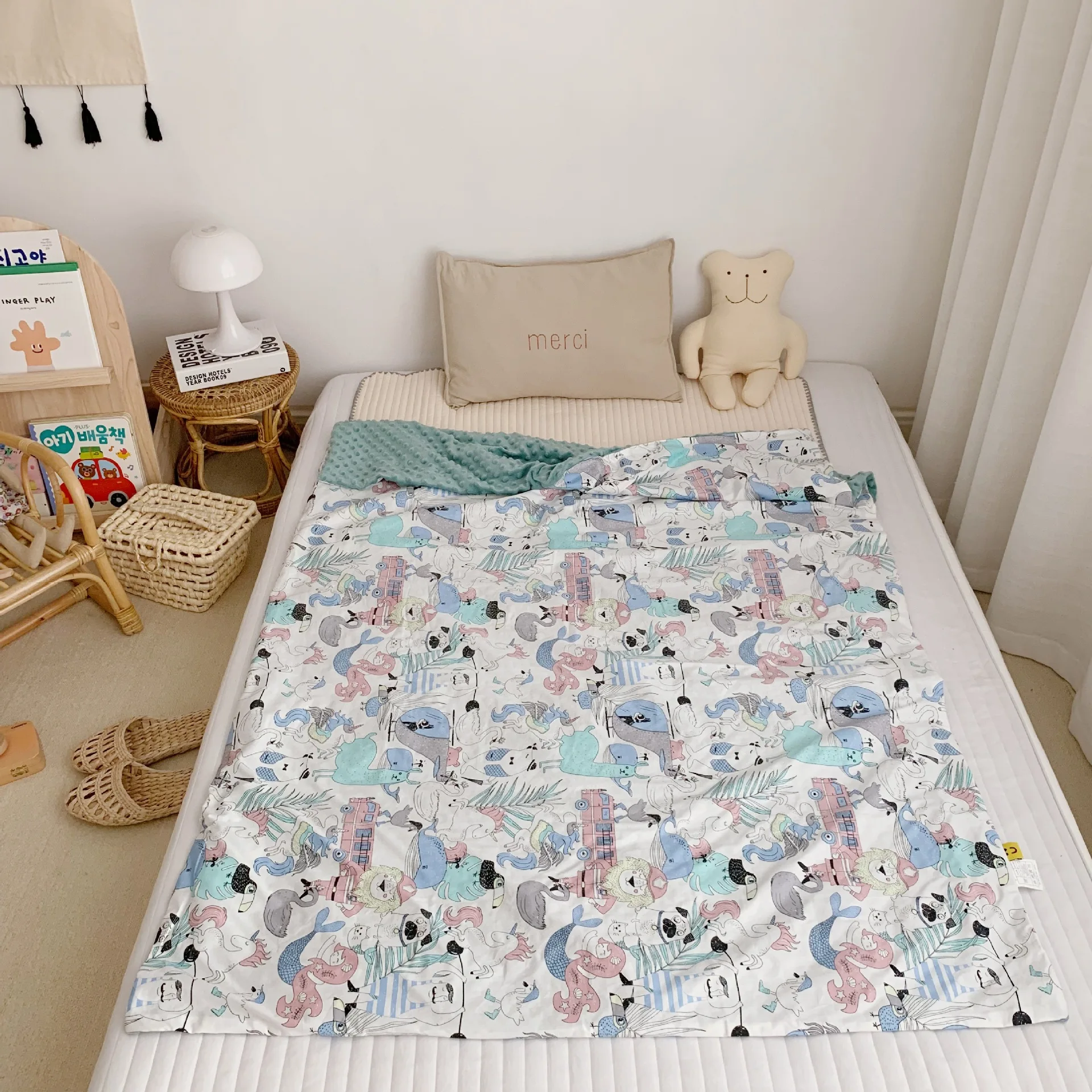 Milo family 80*110 см хлопок одеяло для девочек мультфильм мягкий теплый малыш детское зимнее детское одеяло детское заднее сиденье покрывало детское одеяло - Цвет: Milo family