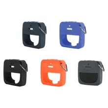 Портативный мягкий силиконовый чехол, противоударный защитный чехол, защитный чехол с карабином для Soundlink Micro Bluetooth динамик