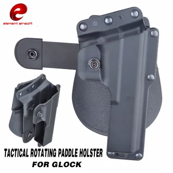 

Element Airsoft Glock Tactical Rotating Paddle Holster Softair Hunting Pistol Gun Holder Glock 17 Accessories EX361