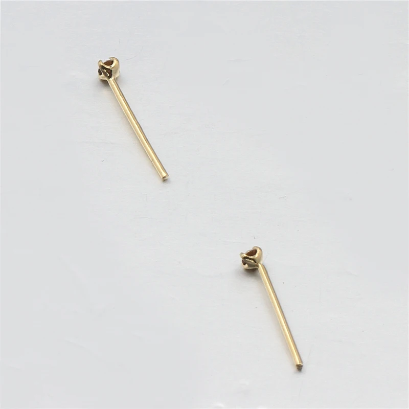 1set 20 Pcs Straight Pin Nose Stud With 1.5mm Crystal Nose Piercing Body Jewelry Studs Rings Piercing Pin Body Jewelry nose rings,piercing jewelry,nose studs,body piercing jewelry,body jewelry