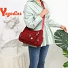 Yogodlns Fashion Women Shoulder Messenger Bag Waterproof Nylon Oxford Crossbody Bag Handbags Large Capacity Travel Bags Purse ► Photo 2/6