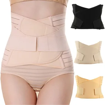 

Hotsale Waist Trainer Body Shapers Women Gauze Maternal Supplies Laparotomy Bondage Corset Belt Abdomen With Pregnant