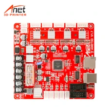 Anet A1284-Base V1.7 Base Placa de Controle Placa Mãe Mainboard para Anet A2 A6 A8 DIY Assembléia Auto 3D Impressora Desktop repRap i3