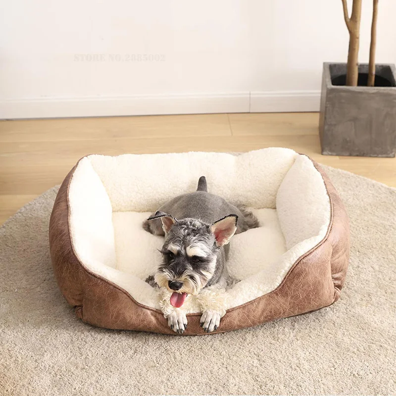 Xiaomi Pet гнездо утолщенные теплые износостойкие водонепроницаемые анти-грязные высокая эластичность съемные, пригодные для стирки домашних животных спальный коврик товары для домашних животных