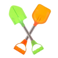 2Pcs Beach Shovel Toy Kids Outdoor Digging Sand Shovel Play Sand Tool Summer Beach Playing Shovels Play House Toys Random Color 1
