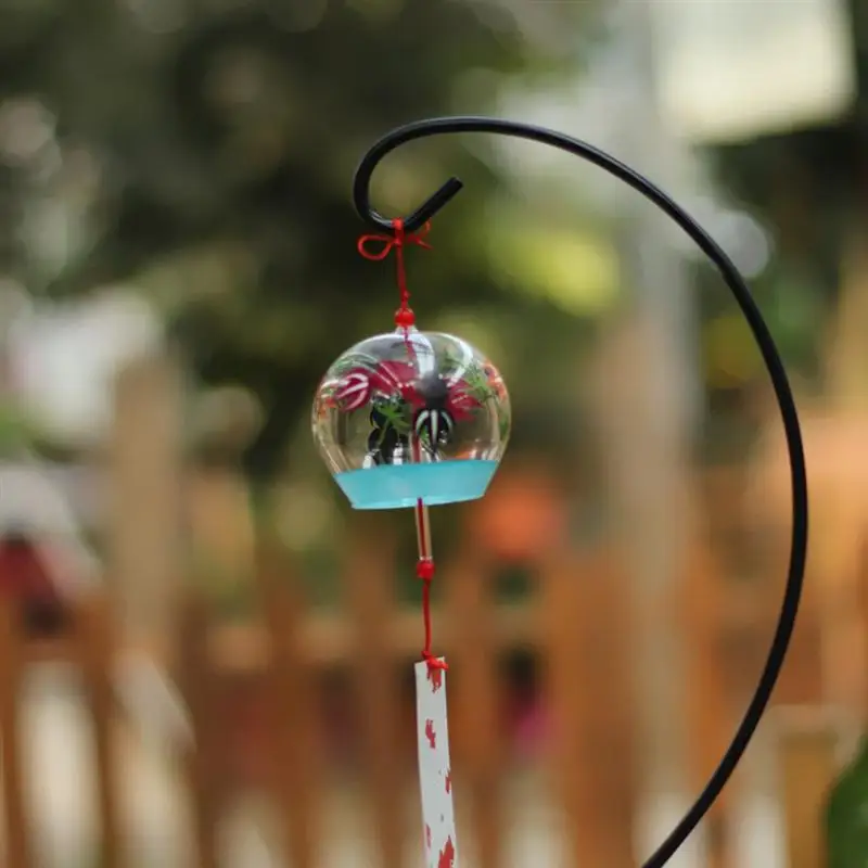 Label Chime Japanese Glass Soothing Wind Chimes Soothing Wind Chimess Style Handmade Garden Hanging Beautiful Pendant Outdoor 4
