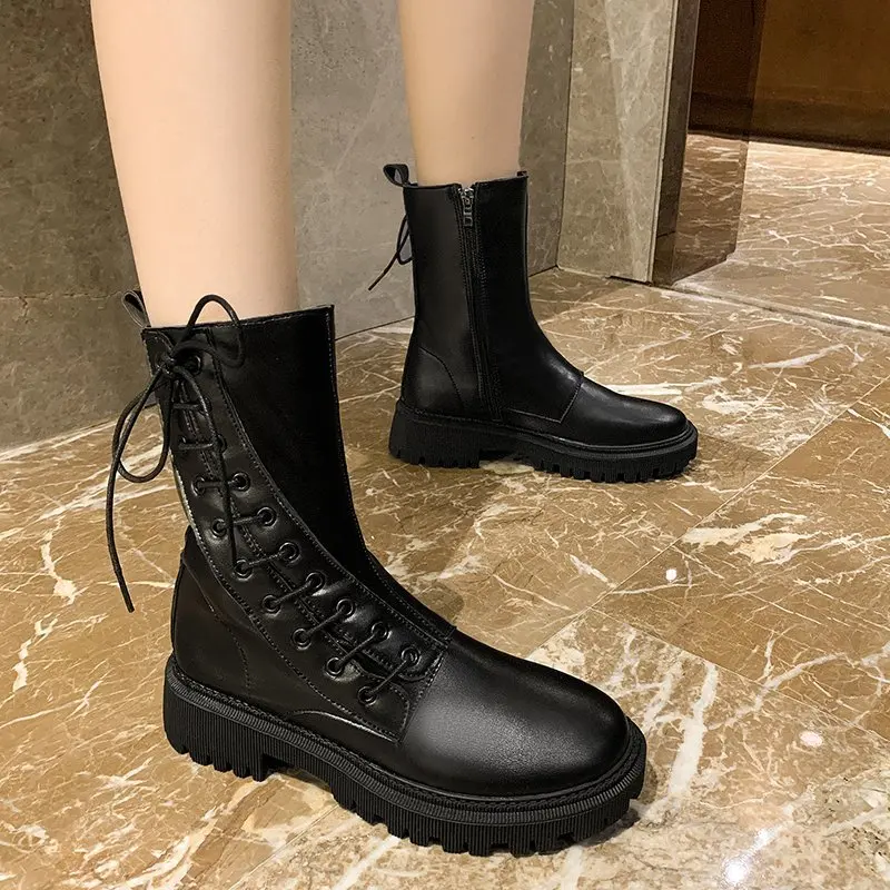 NEW boots female women shoes Black winter boots women Keep Warm Ankle Boots PU Leather Women's Boots Female winter shoes women NEW boots female women shoes Black winter boots women Keep Warm Ankle Boots PU Leather Women's Boots Female winter shoes women