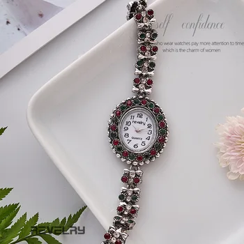 

Women Watches Luxury Vintage Bracelet Rhinestone Watch Fashion Ladies Watch Women's Watches Clock Reloj Mujer Relogio Feminino