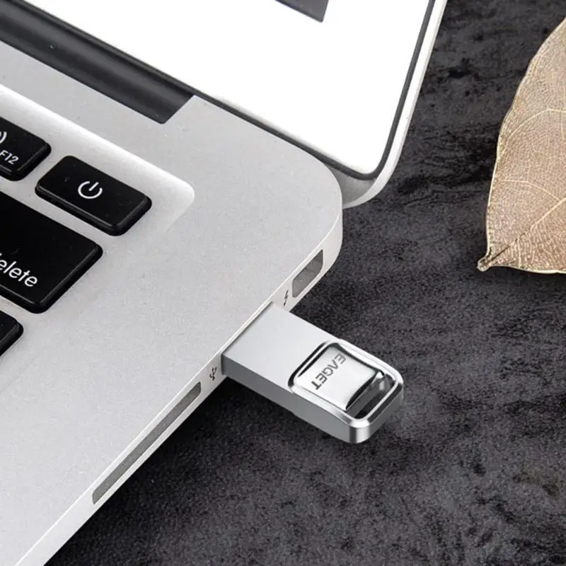 EAGET U1 USB флэш-накопитель 32 Гб металлическая Водонепроницаемая Флэшка USB карта памяти 16 ГБ флеш-накопитель реальная емкость USB флэш-диск U