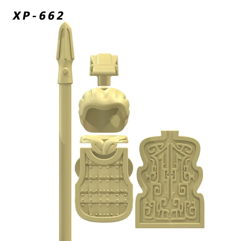 KT1089 Qin терракотовые воины Мумифицированные мини солдаты армии используются в