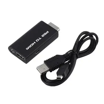 

For PS2 to HDMI Audio Video Converter Adapter AV HDMI Cable For PlayStation 2 Plug And Play Parts
