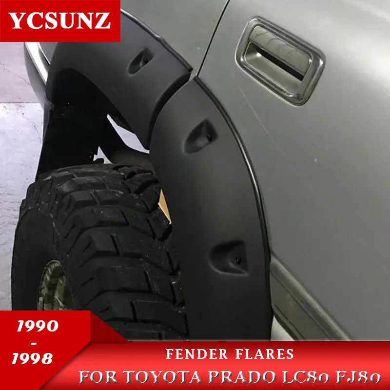 Брызговики для автомобильных арок аксессуары брызговики Toyota Land Cruiser Prado Lc80 Fj80