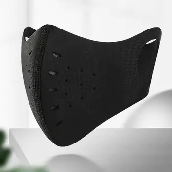 

5 Layers Carbon Filter Mask With Replaceable Gasket Cycling Dust Face Mask In stock Breathable Protective Mask Mascarillas