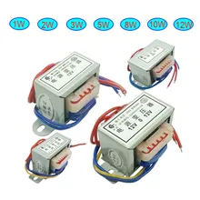 Power Transformer 1W 2W 3W 5W 8W 10W 12W Input AC 110V/220V/380V Output AC Single/Dual 6V 9V 12V 15V 18V 24V 36V