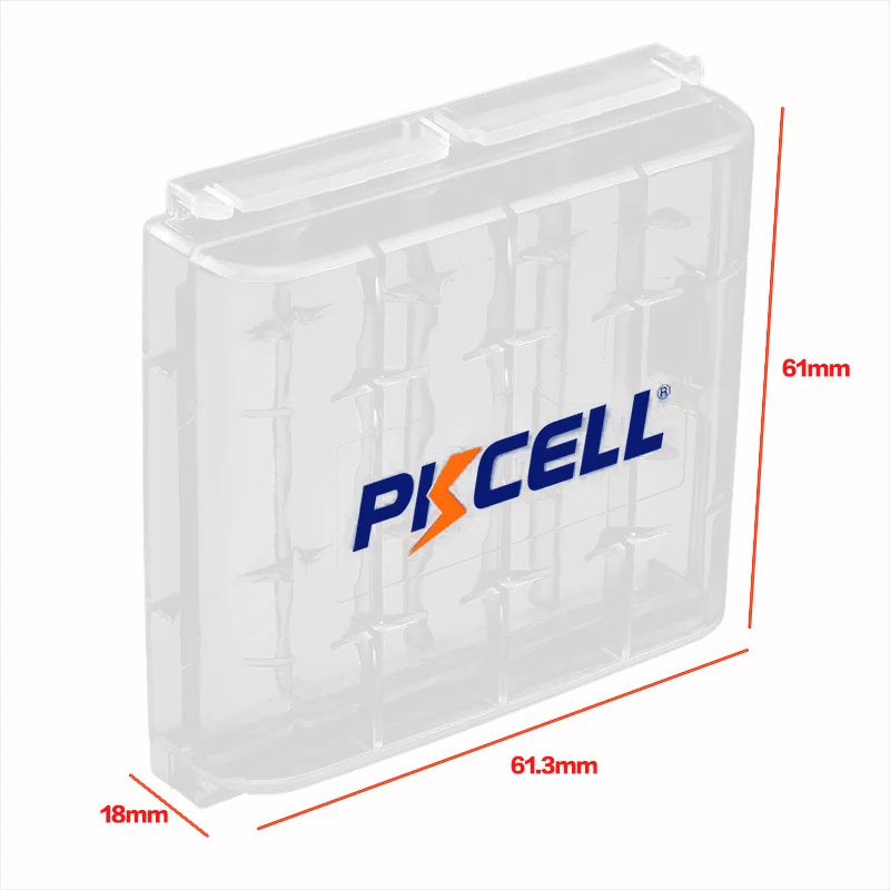 2 шт. аккумуляторная батарея PKCELL aa NIZHI nizhi AA 2500mWh nizn 1 6 в прозрачный чехол для