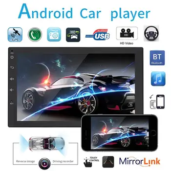 

2 Din Car radio For Android 7" MP5 Player Touch Screen GPS Navigation Autoradio Wifi Car Multimedia Player FM