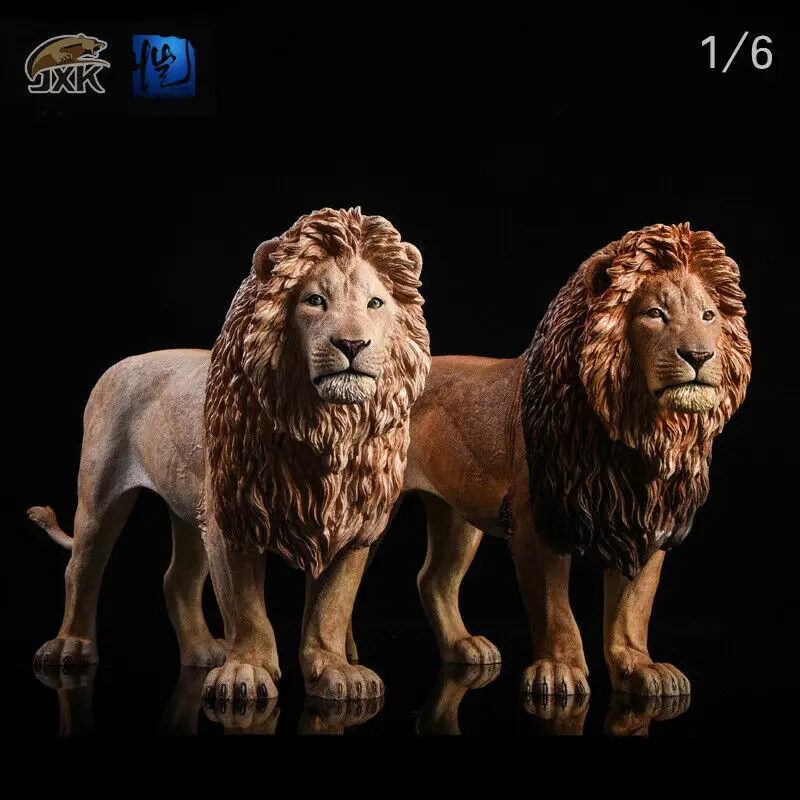 

JXK Studio JXK023A 1:6 Scale Brown Lion 2.0 Animal Figure Statue Model Toy