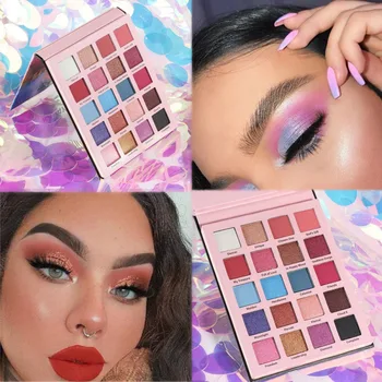 

20 Colors Diamond Eye Shadow Platte Matte Eyeshadow Palette Shimmer Pigment Set
