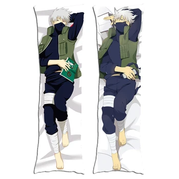 

Anime Naruto Pillow Covers Dakimakura Case Hatake Kakashi 3D Double-sided Bed Hugging Body Pillowcase
