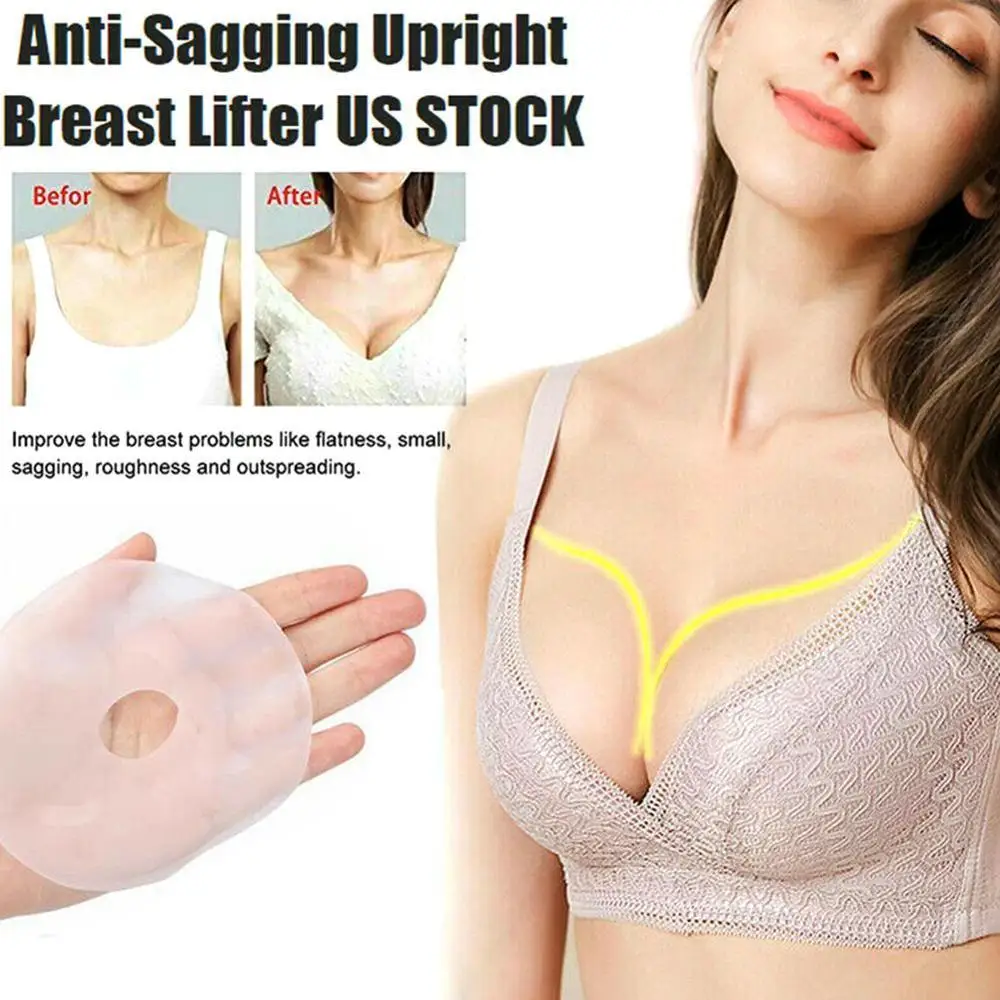 

2/4 pcs/Box Anti-Sagging Upright Breast Lifter Breast Enhancer Pad Breast Mask Anti-Sagging Upright Breast Lifter