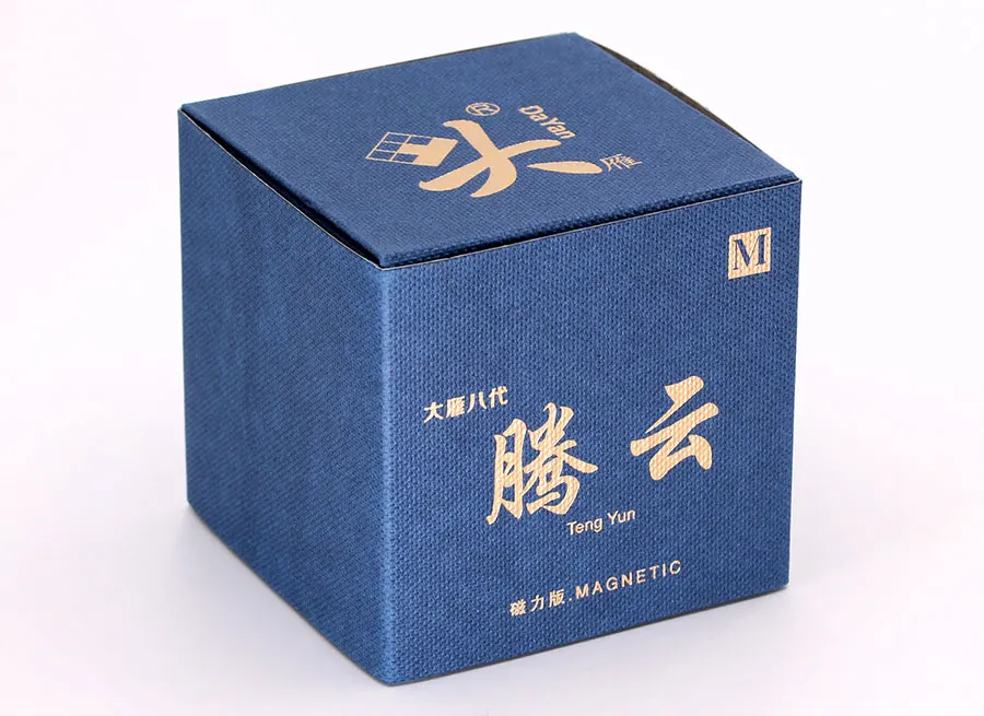 DaYan 3x3x3 TengYun v8M Mafentic Magic Cube competition professional twist wisdom club toys gift game Educational Toy