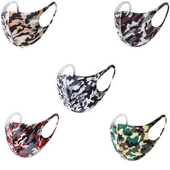 

Breathable Face Mask Mascarilla Mascarar 5pc Camouflage Pm2.5 Mouth Unisex Mask Masque De Protection Lavable