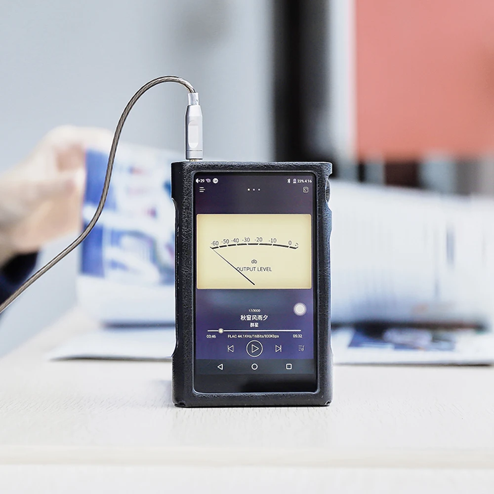 Capa de Couro para Shanling-reprodutor de Música Hifi Proteção M3x Mp3 - Image 4