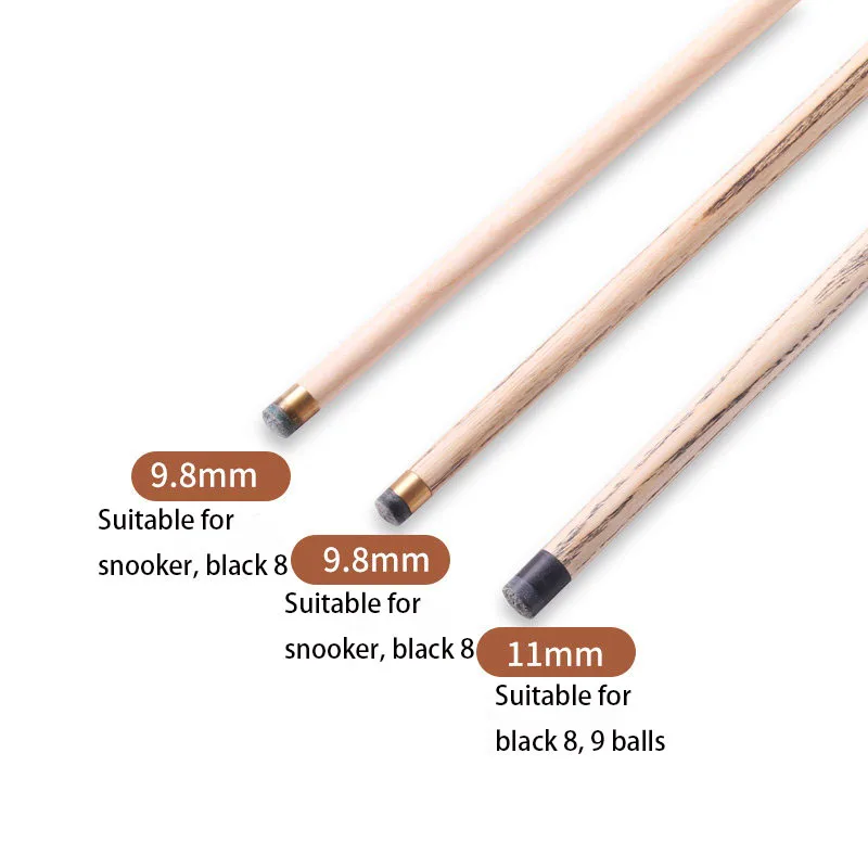 CUPPA 813 Ash Forelimbs Pool Cue Stick Pool Case Set 9.8mm 11mm Black China