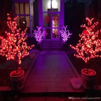 2019 LED Kersenbloesem Boom Licht 864pcs LED Lampen 1.8m Hoogte 110 220VAC Zeven Kleuren voor Optie Regendicht outdoor Gebruik Drop 2019 LED Kersenbloesem Boom Licht 864pcs LED Lampen 1.8m Hoogte 110 220VAC Zeven Kleuren voor Optie Regendicht outdoor Gebruik Drop