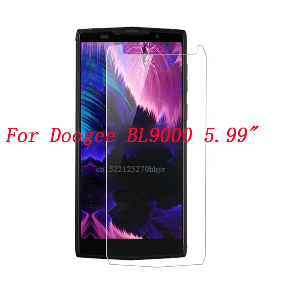 For Doogee BL9000 Tempered Glass Explosion-Proof Phone Screen Protector Film BL 900 0 Mobile | Мобильные телефоны и