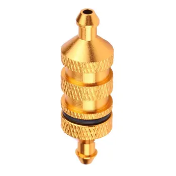 

2019 1pcs Oil Filter Aluminum Alloy Oil Nitro Fuel Filter Simulation Metal Accessories For 1/10 RC Car Crawler D90 Traxxas TRX4