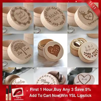 

Wedding Ring Box Name Handmade Letter Jewellery Box Boite A Bijoux Boite Cadeau Sieraden Doos Jewelry Boxes Ring Box